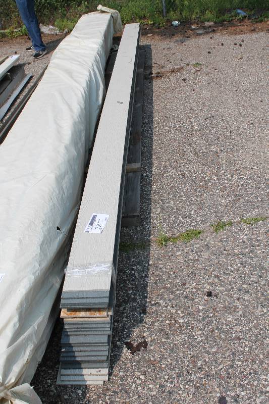 lot 78 image: Lot of L.P. Smartside Exterior Siding 8 x 16 x 38 app. 25 ct.
