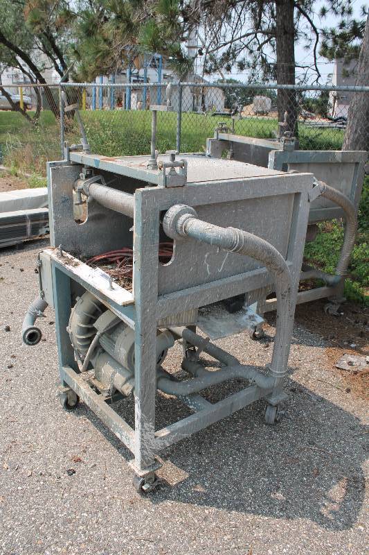 lot 85 image: G.B.I. Inc. Model 2120 Commercial Air Knife wRing Compressor Model VF0V700A-7W 41 x 44 x 60.