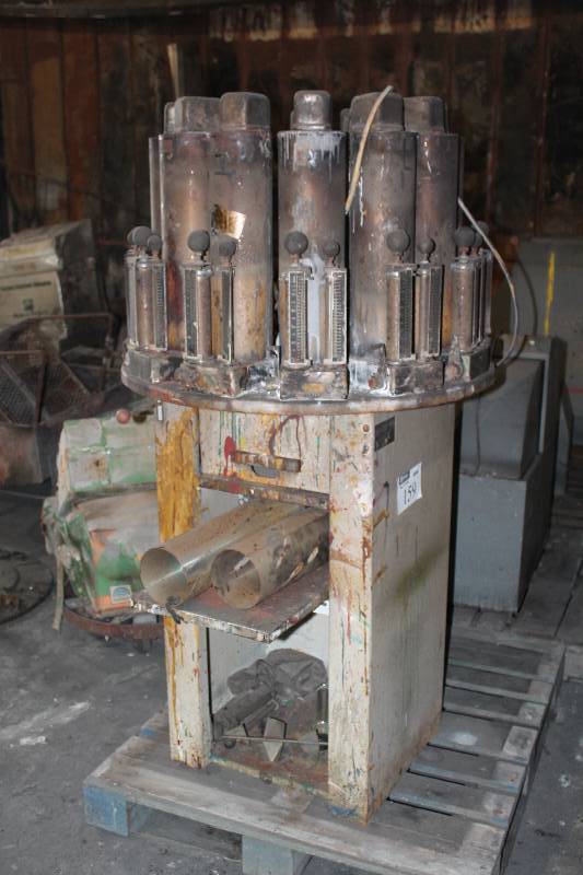 lot 159 image: Harbil Paint Colorant DispenserPaint Tinter Serial 3DP3394 Model 12DD232 115V 60Hz 6.4A.