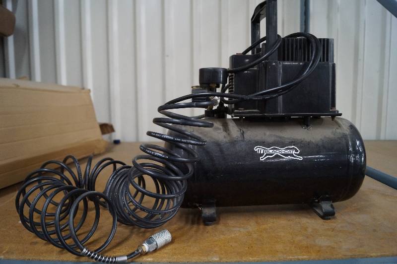 Black cat air compressor bc2502 manuell