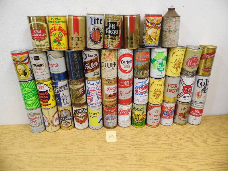 Vintage Beer Cans