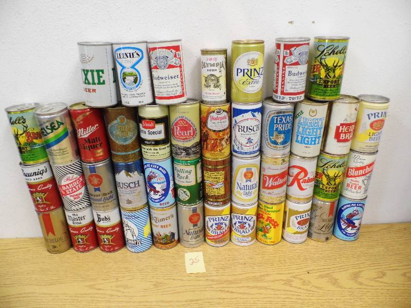 Vintage Beer Cans
