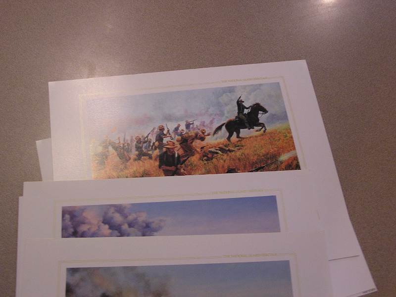lot 3 image: NATIONAL GUARD HERITAGE PRINTS LOT OF 6 LATE 1800S EARLY 1900S