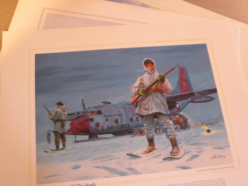 lot 7 image: NATIONAL GUARD HERITAGE PRINTS LOT OF 7 VIETNAM ERA