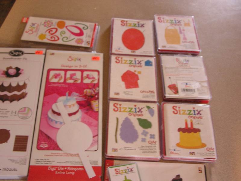 lot 11 image: SIZZIX CRAFTING LOT