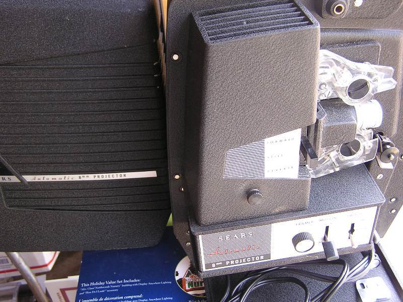 lot 55 image: 8mm FILM PROJECTOR