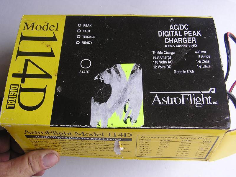 lot 68 image: ASTRO FLIGHT CHARGER FOR RC