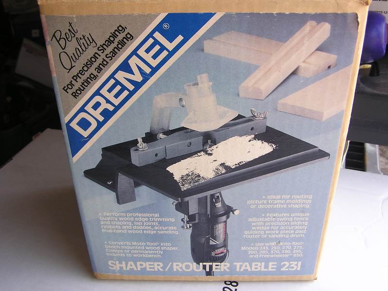 lot 72 image: DREMEL SHAPER ROUTER TABLE 231