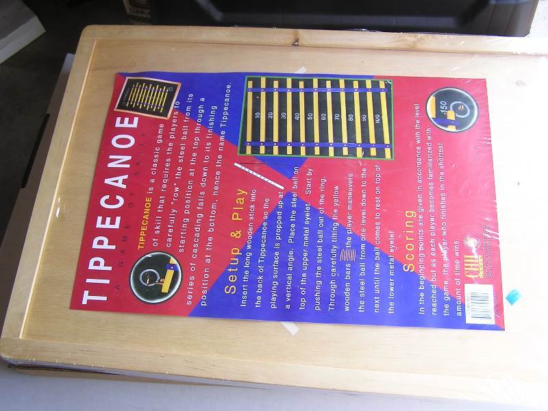 lot 75 image: TIPPECANOE GAME NEW