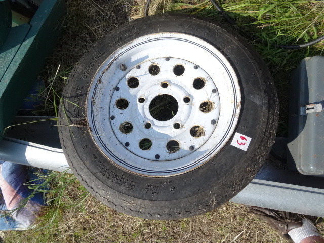 Trailer Tire and Rim