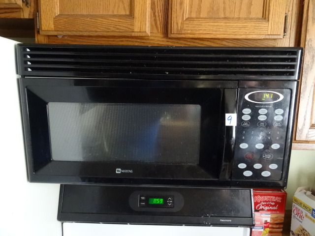 lot 9 image: Over Range Microwave