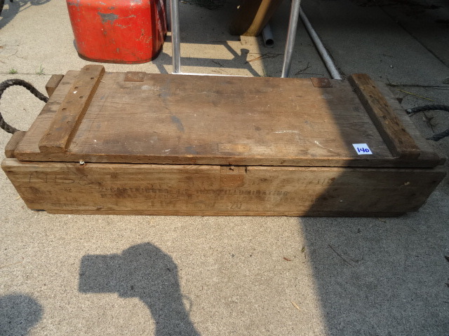 lot 140 image: Ammo Box