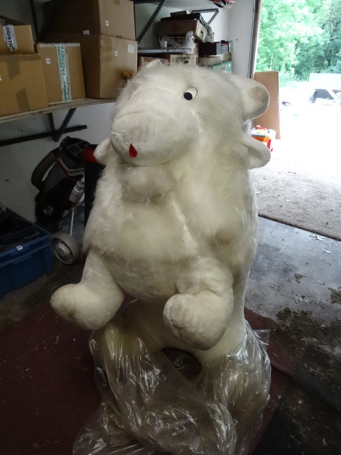 lot 202 image: Stuffed Bull