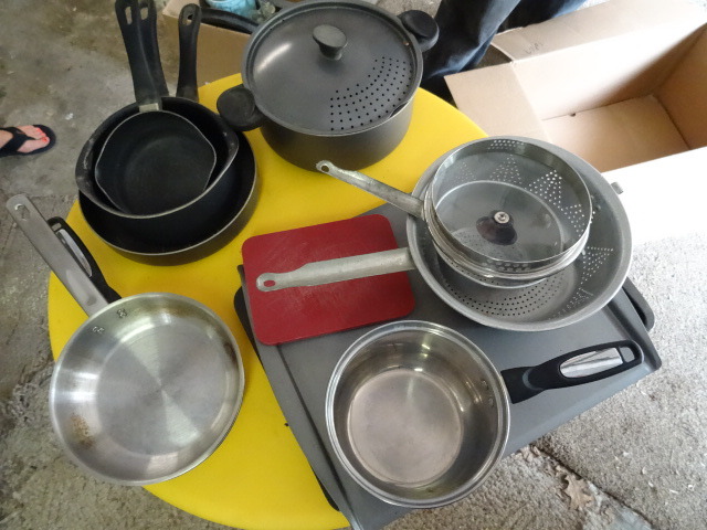 lot 219 image: Pots and Pans