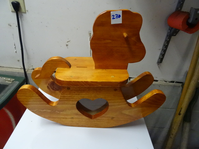 lot 270 image: Rocking Horse