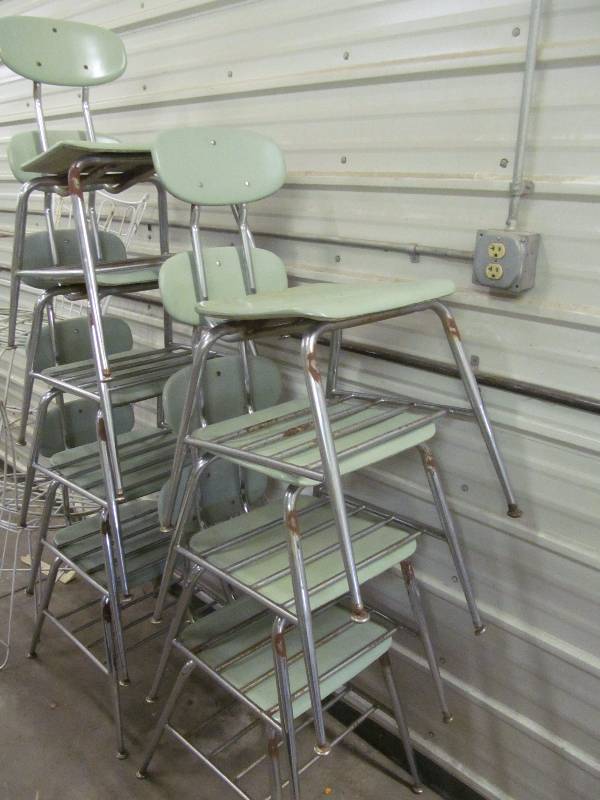 Vintage School Chairs