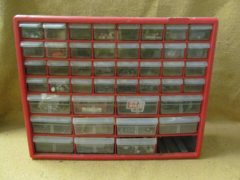 Fastener Organizing Cabinet