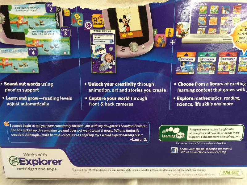 lot 10 image: leappad2 kids tablet