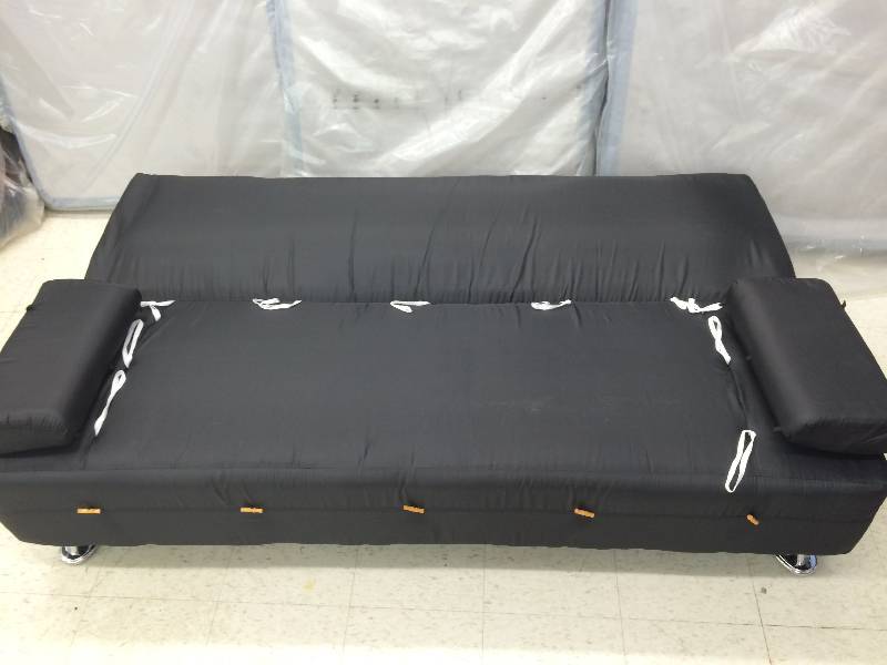 lot 45 image: black clik clak futon