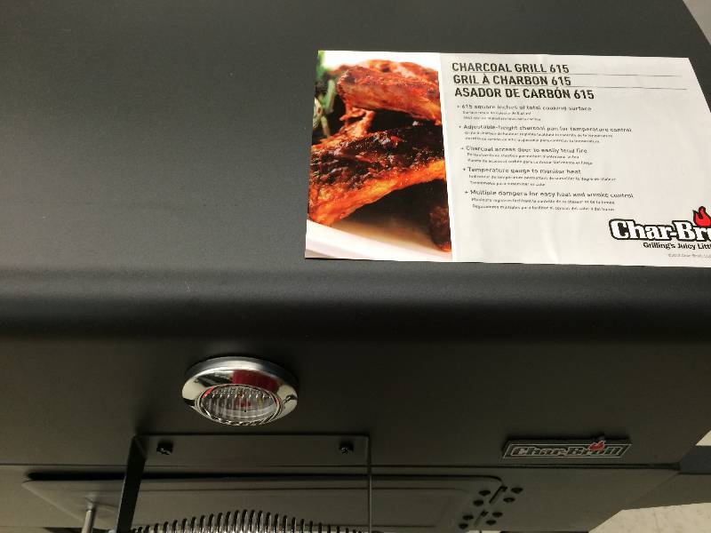 lot 50 image: Char-Broil Santa Fe 51.5 Charcoal Grill