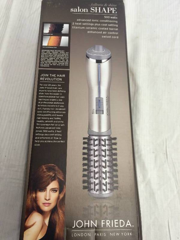 lot 80 image: john freida salon shape brush
