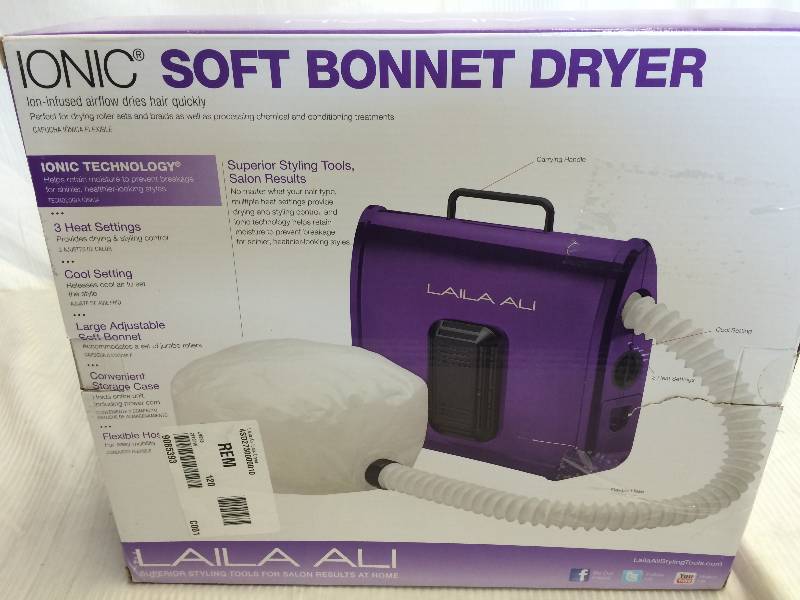 lot 82 image: laila ali bonnet dryer