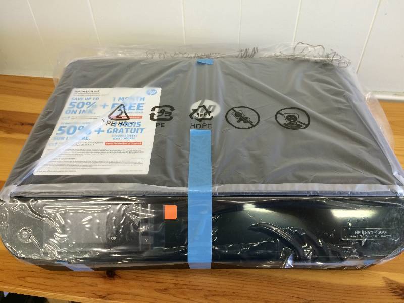 lot 143 image: HP Envy 4500 Wireless Color Photo Printer with Scanner and Copier