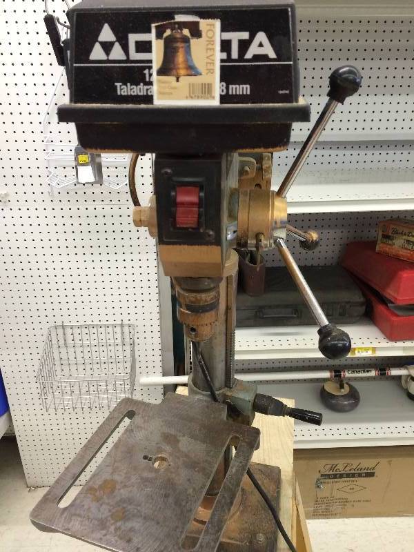 DELTA 11-990 12-Inch Bench Drill Press | End of July Sale Grills