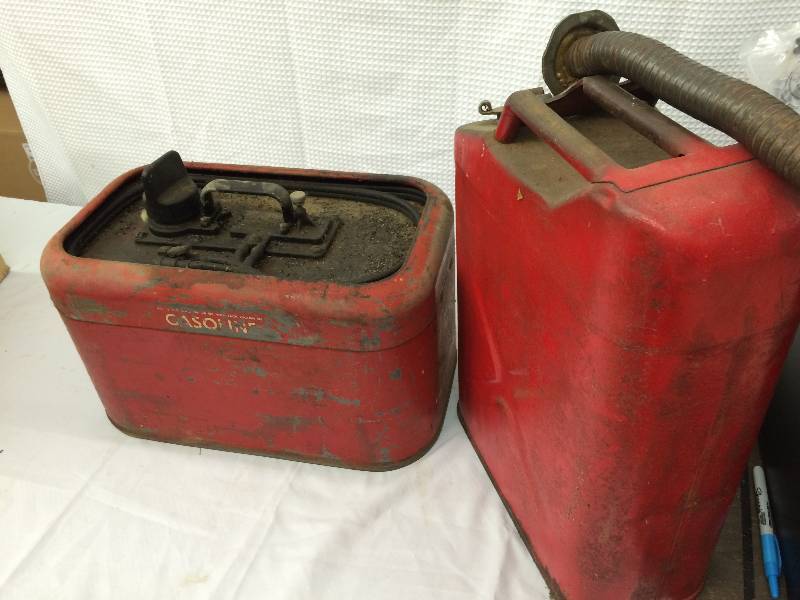 lot 228 image: two gas cans
