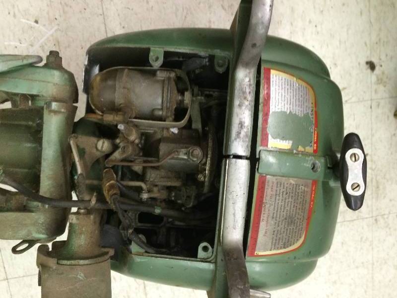 lot 239 image: johnson boat motor