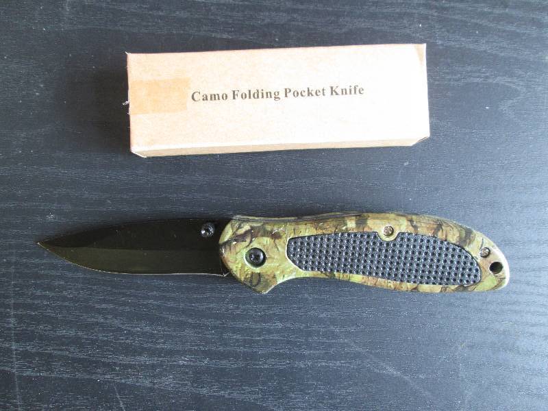 new camo hunting knife...