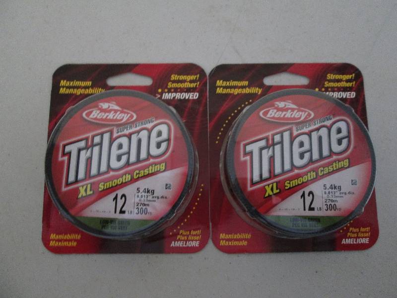 qty 2 trilene 12 yd...