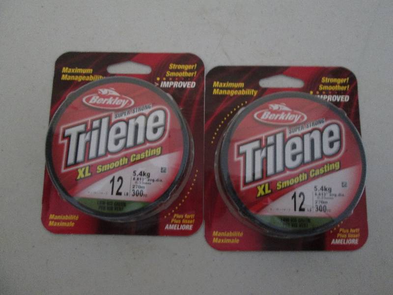 qty 2 trilene 12 yd...