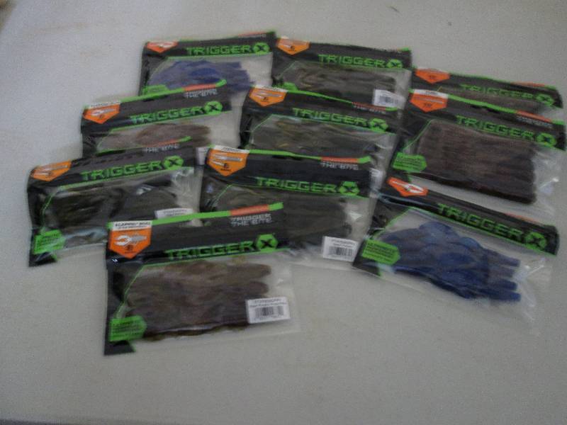 10 packs of fishing bait...