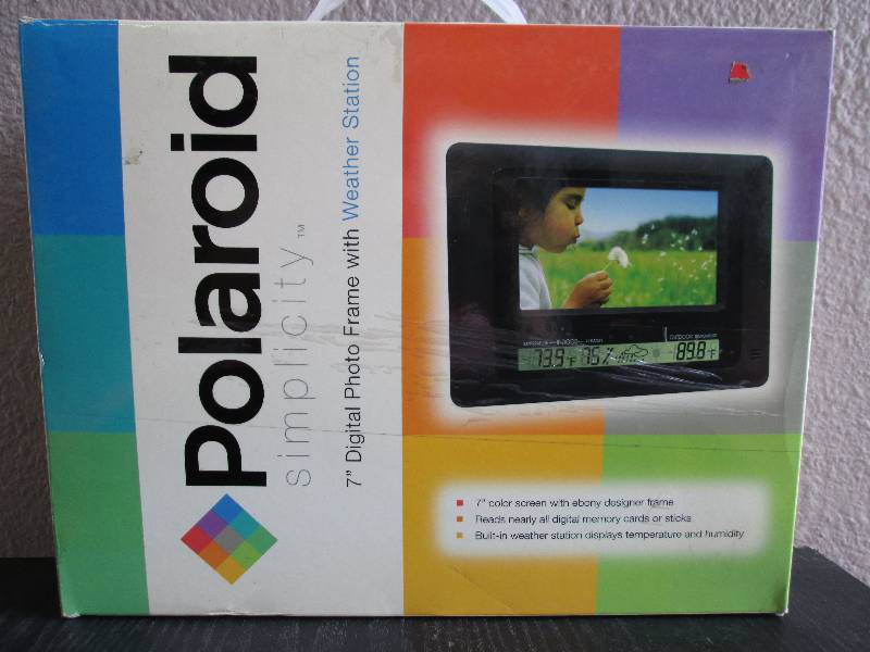 Polaroid 7 digital photo frame wi...