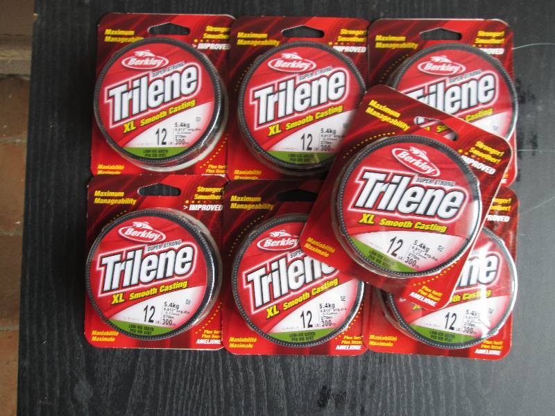7 packs of Berkley trilene XL smoot...