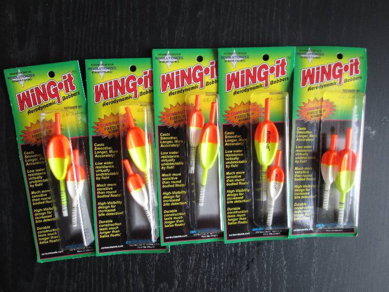 5 wing it areodynamic bobbers ...