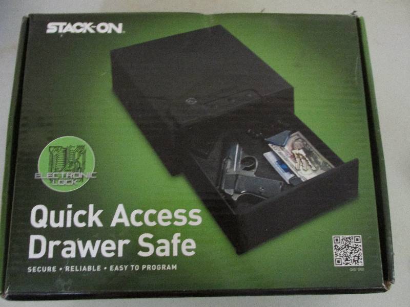 easy stack on electronic safe...