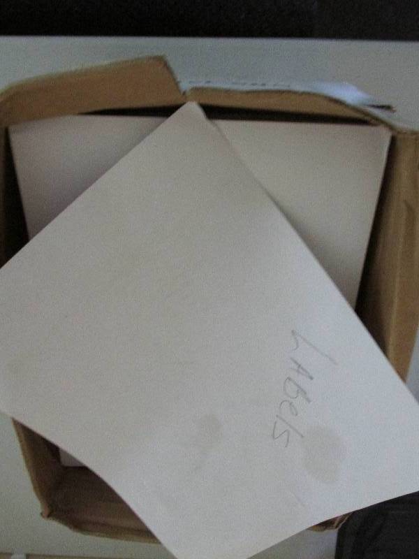 full box of shipping labels about 5...