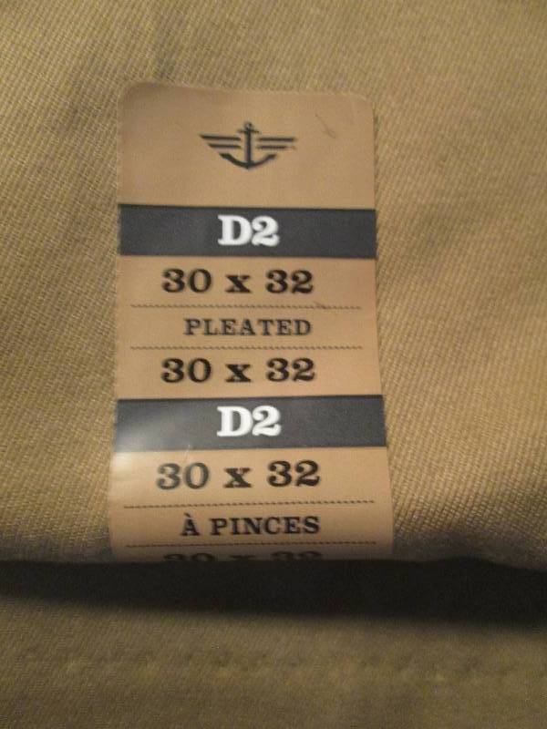 nice new pants tan size 32x30...