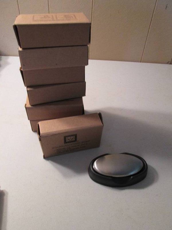 7 stainless steel soap bars removes...