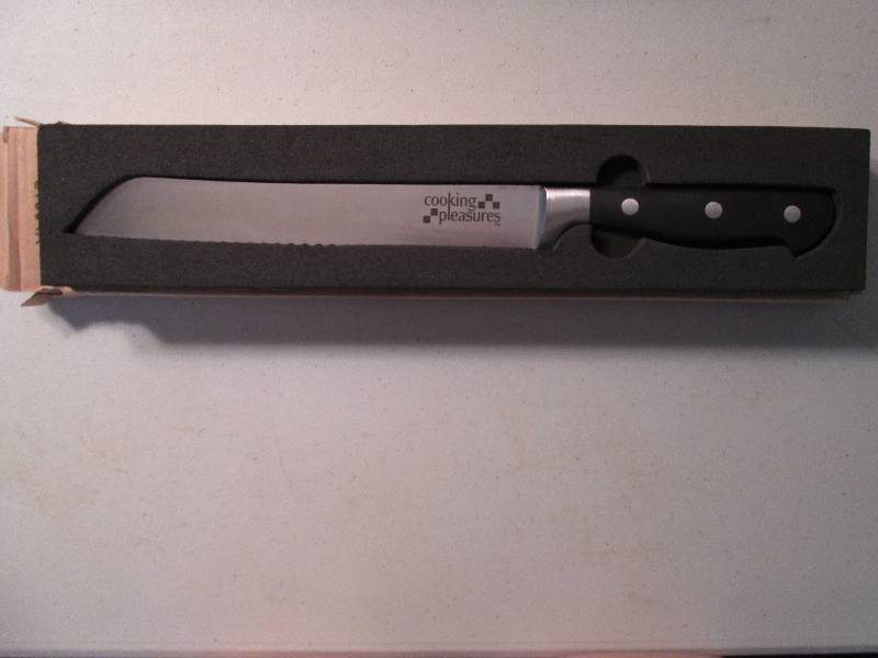 new serrated knife...