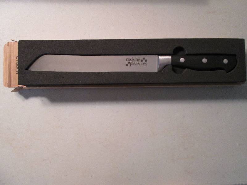 new serrated knife...
