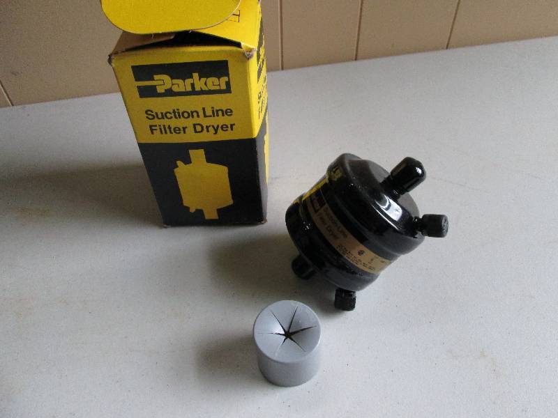 new suction line filter dryer...