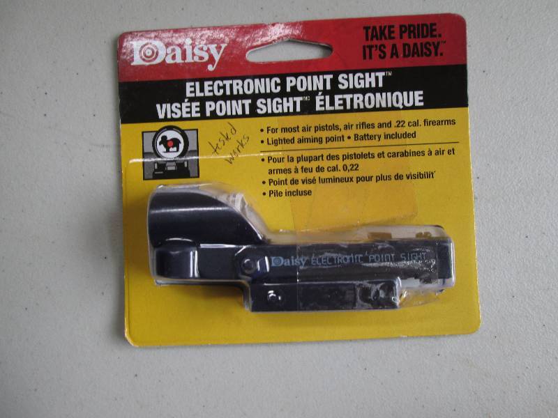 electronic point sight ...