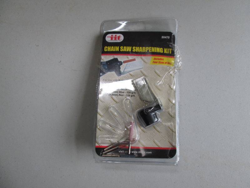 chain saw sharpening kit...
