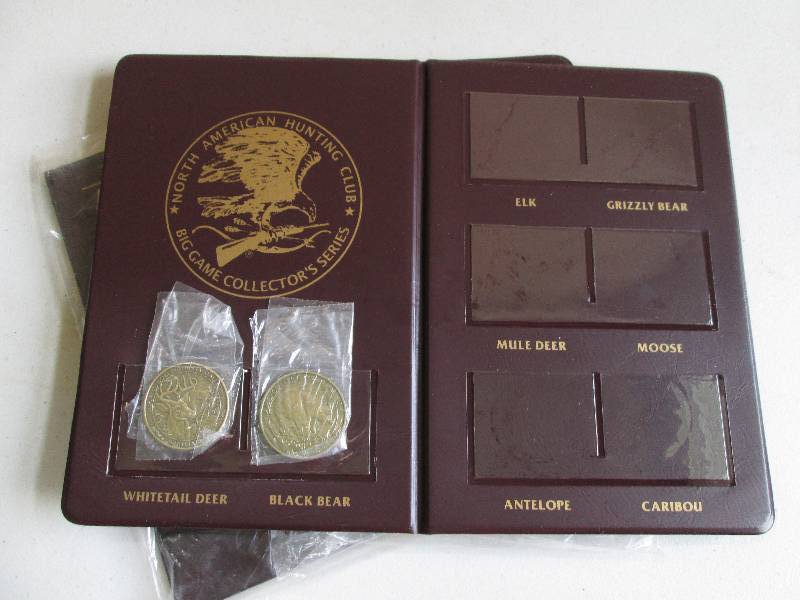 hunting coin collector book...