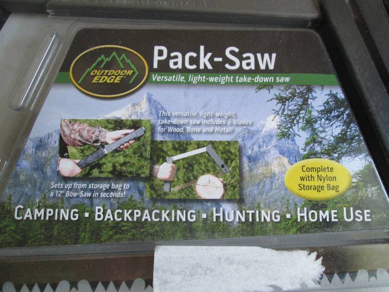 Pack-saw camping, backpacking, hunt...