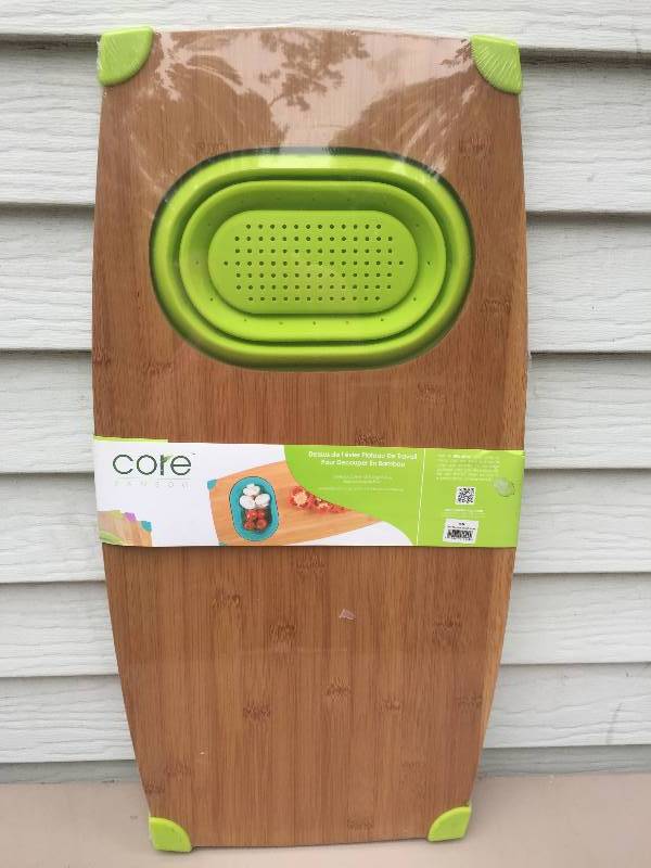 Core Bamboo over the sink cutting board
