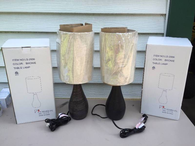 New Table Lamps with Shades